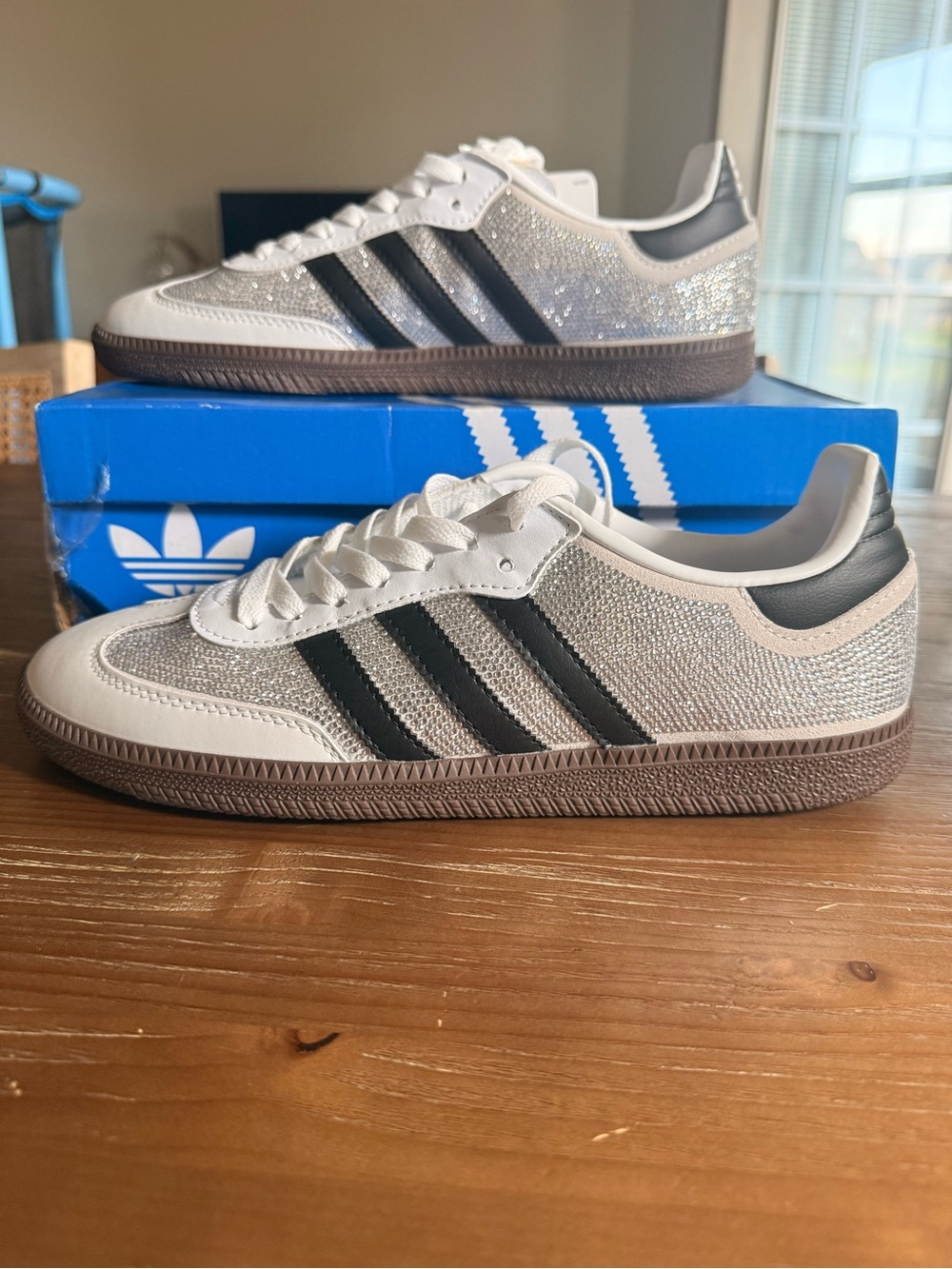 adidas White Black Brown Sneakers - Picture 11 of 11